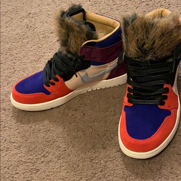 Jordan Shoes Limited Jordan With Detachable Fur Tongue Poshmark